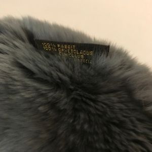 Louis Vuitton Rex Rabbit Fur Scarf